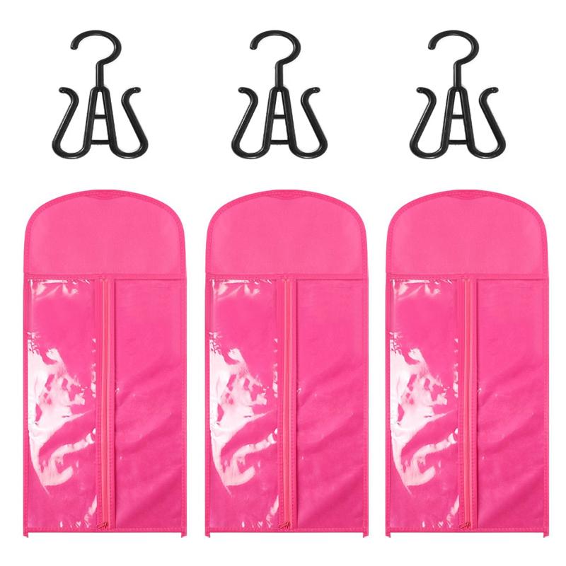 Hair Extension Holder Wig Storage Bag with Hanger Hairpieces Ponytail Bundles Storage Carrier Case for Store Style Hair Travel
Hair Extension Holder Wig Storage Bag with Hanger Hairpieces Ponytail Bundles Storage Carrier Case for Store Style Hair Travel