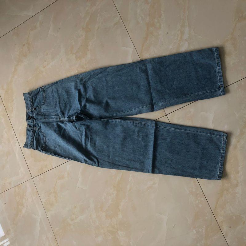 Wide Leg Jeans Autumn New Foreign Trade Women clothes Versitile Fashion High Waist Zip-up Button Straight Pants 32209 Light blue B- 21-29-3 XS
Wide Leg Jeans Autumn New Foreign Trade Women clothes Versitile Fashion High Waist Zip-up Button Straight Pants 32209 Light blue B- 21-29-3 XS