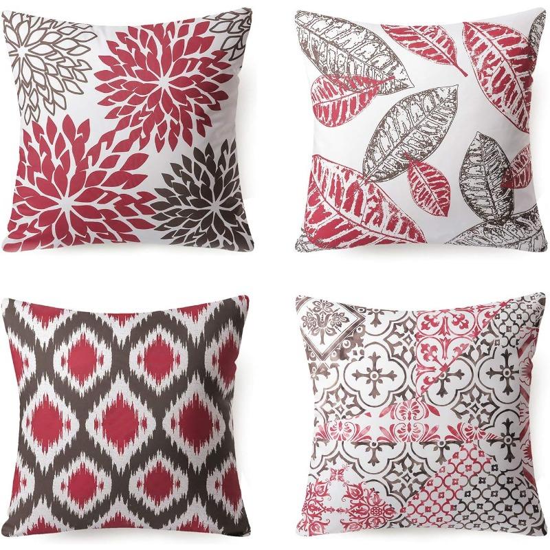 New Life Series Linen Pillow Cover Double-sided Printed Geometric Cushion Cover Modern Simple Backrest 45 * 45cm four-piece pillow cover
New Life Series Linen Pillow Cover Double-sided Printed Geometric Cushion Cover Modern Simple Backrest 45 * 45cm four-piece pillow cover