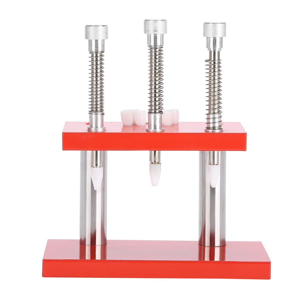 3 Press Heads Watch Hand Presser Setting Fitting Set Professional Watch Wristwatch Repair Tool
3 Press Heads Watch Hand Presser Setting Fitting Set Professional Watch Wristwatch Repair Tool