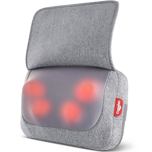 Cozwish Mini Massage Cushion, Compact Massager, Massage Pillow, Gift, Massager for Lower Back Pain, Neck, Shoulders, Back, Hips, Thighs, and Soles of
Cozwish Mini Massage Cushion, Compact Massager, Massage Pillow, Gift, Massager for Lower Back Pain, Neck, Shoulders, Back, Hips, Thighs, and Soles of
