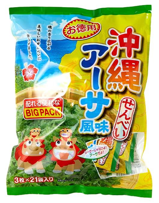 Okinawa Asa Rice Crackers Big Pack (1 piece)
Okinawa Asa Rice Crackers Big Pack (1 piece)