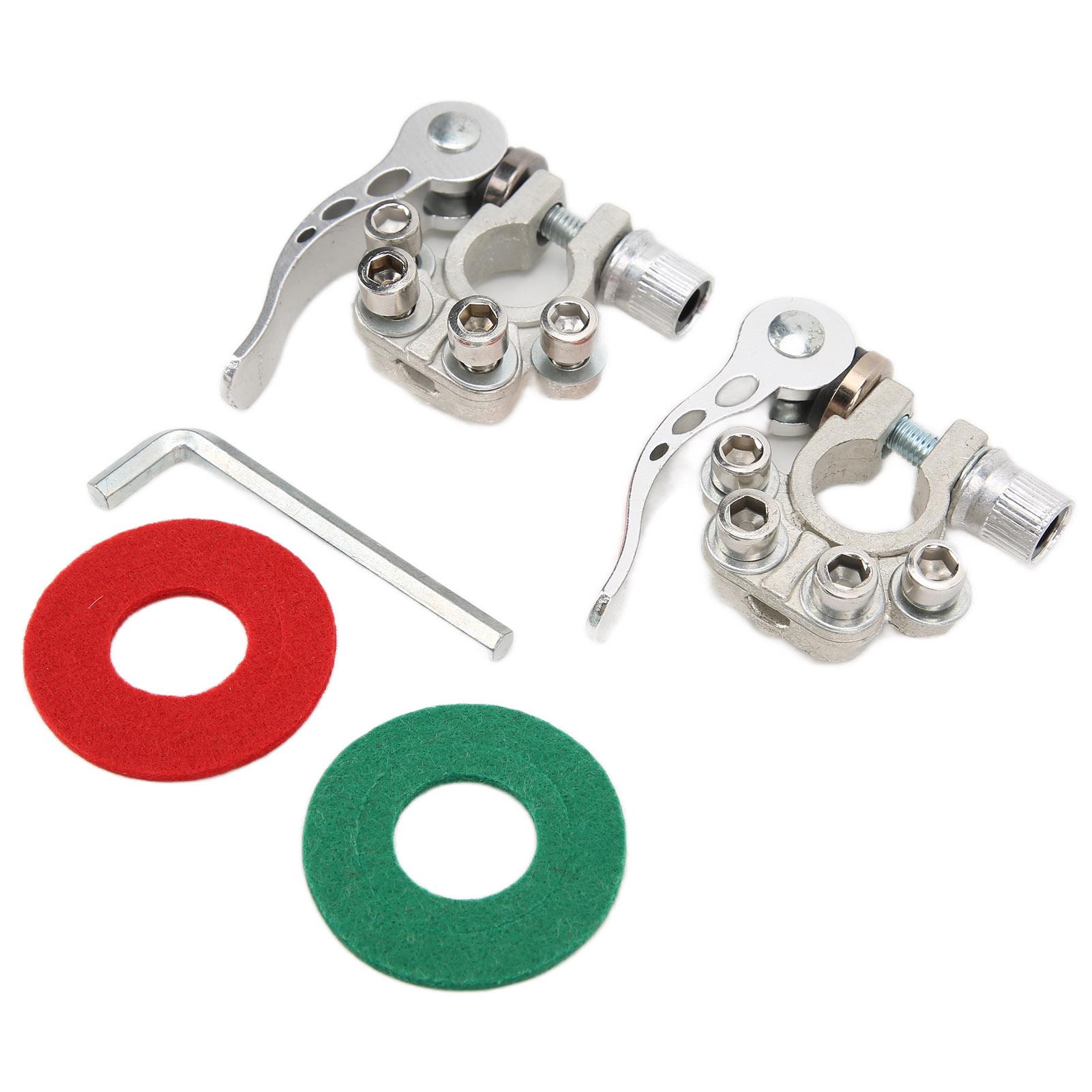 Battery Terminal Connectors Cable Connection Easy Installation Good Conductivity Anticorrosion 4
Battery Terminal Connectors Cable Connection Easy Installation Good Conductivity Anticorrosion 4
