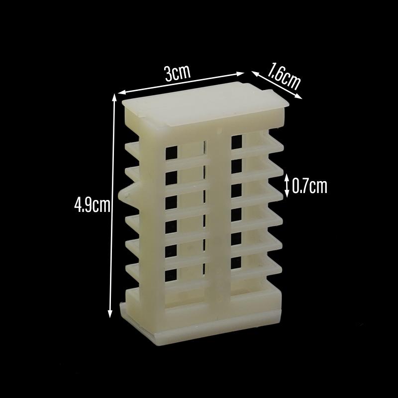 50PCS/100PCS Beekeeping queen bee extendible cage drawer multifunction rearing anti escape catcher plastic supplies wholesale 50pcs белый
50PCS/100PCS Beekeeping queen bee extendible cage drawer multifunction rearing anti escape catcher plastic supplies wholesale 50pcs белый