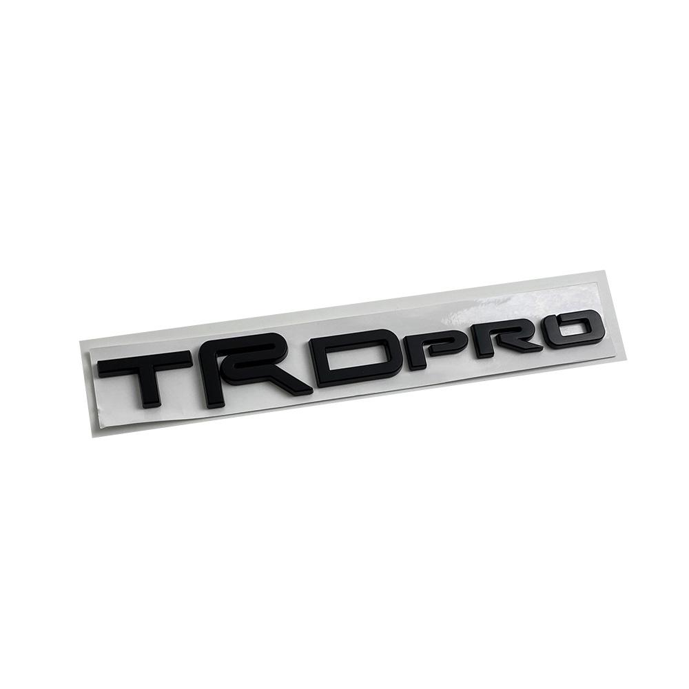 3D ABS TRD PRO Car Emblem Badge Sticker Decal for Toyota 4Runner Tundra Tacoma Sequoia Truck SUV Exterior Styling матовий чорний колір
3D ABS TRD PRO Car Emblem Badge Sticker Decal for Toyota 4Runner Tundra Tacoma Sequoia Truck SUV Exterior Styling матовий чорний колір