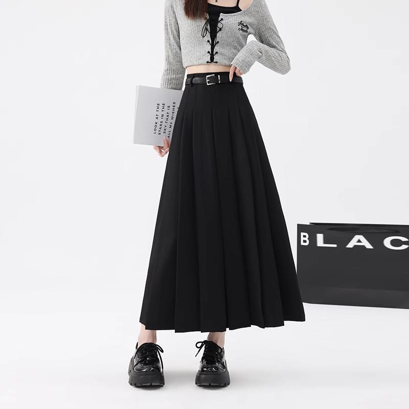 Women s High Waist Gray A-Line Pleated Mid-Length Skirt - Spring, Summer, Autumn 2025 Size L
Women s High Waist Gray A-Line Pleated Mid-Length Skirt - Spring, Summer, Autumn 2025 Size L
