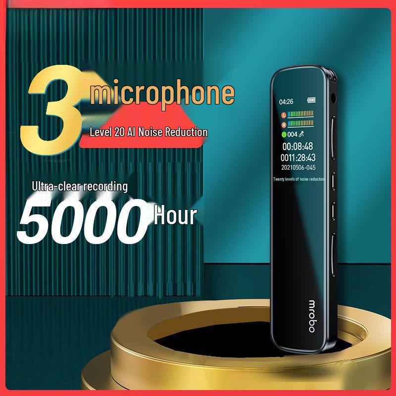 2025 Сверхдлительное время ожидания Диктофон высокой четкости для студентов: Конвертер текста и профессиональный инструмент Standard No Memory
2025 Сверхдлительное время ожидания Диктофон высокой четкости для студентов: Конвертер текста и профессиональный инструмент Standard No Memory