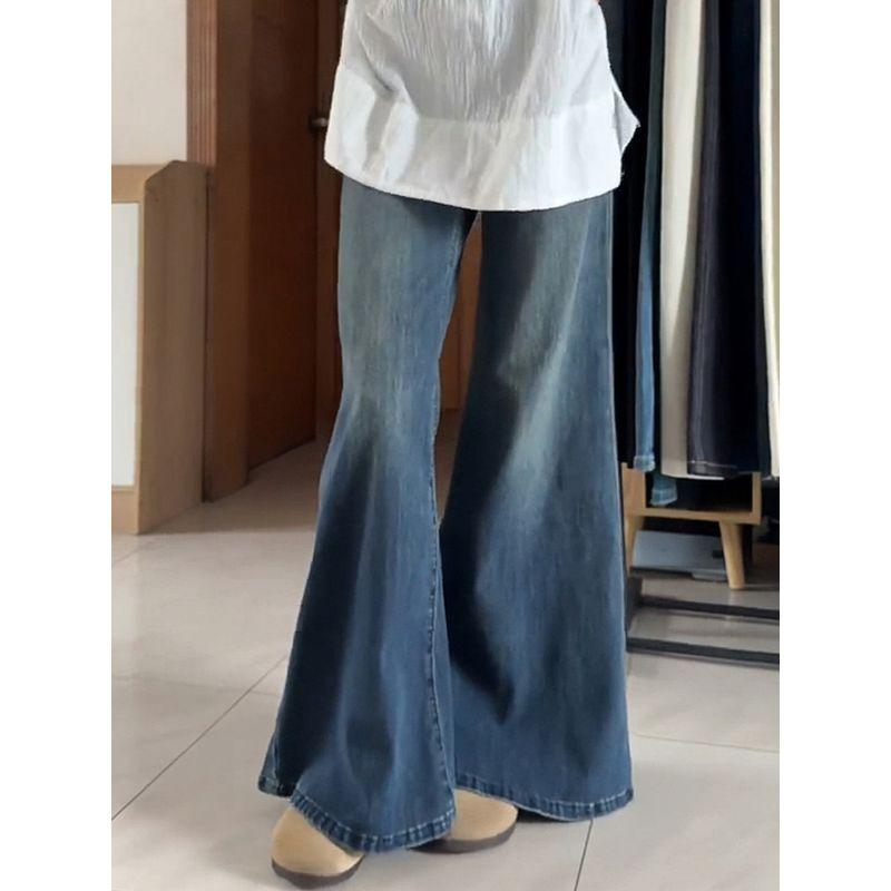 Loose-Fitting Flared Wide-Leg Jeans for Women, New Spring Style, High-Waisted, Flattering for Pear-Shaped Body, Plus-Size Dark Blue-Regular Version XL Recommended 60-70kg
Loose-Fitting Flared Wide-Leg Jeans for Women, New Spring Style, High-Waisted, Flattering for Pear-Shaped Body, Plus-Size Dark Blue-Regular Version XL Recommended 60-70kg