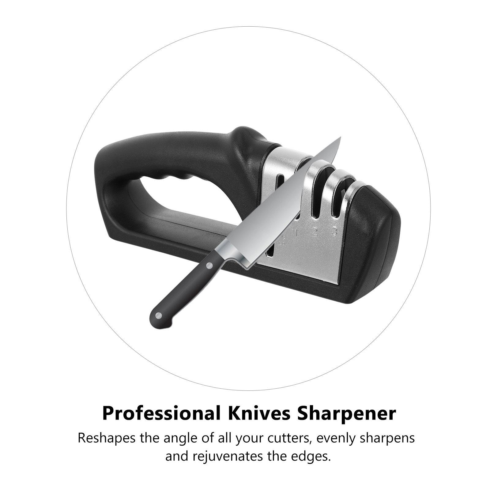 1Pcs Ergonomic Knives Grinding Sharpener for Right Left Handed Users Non Slip Base Fast Manual Cutter Sharpener Professional other
1Pcs Ergonomic Knives Grinding Sharpener for Right Left Handed Users Non Slip Base Fast Manual Cutter Sharpener Professional other