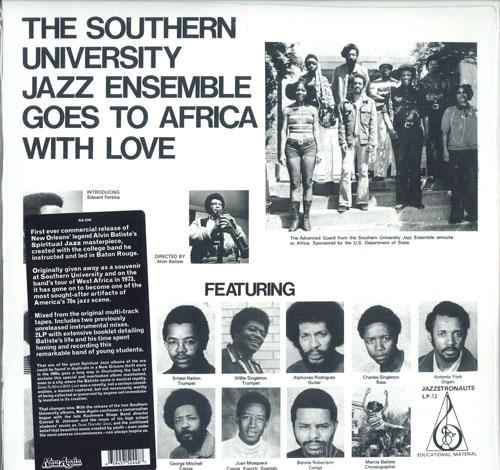 LP Record SOUTHERN UNIVERSITY JAZZ ENSEMBLE - Goes To Africa With Love NA5244 Now-Again Recor 2023 Japan Jazz
LP Record SOUTHERN UNIVERSITY JAZZ ENSEMBLE - Goes To Africa With Love NA5244 Now-Again Recor 2023 Japan Jazz