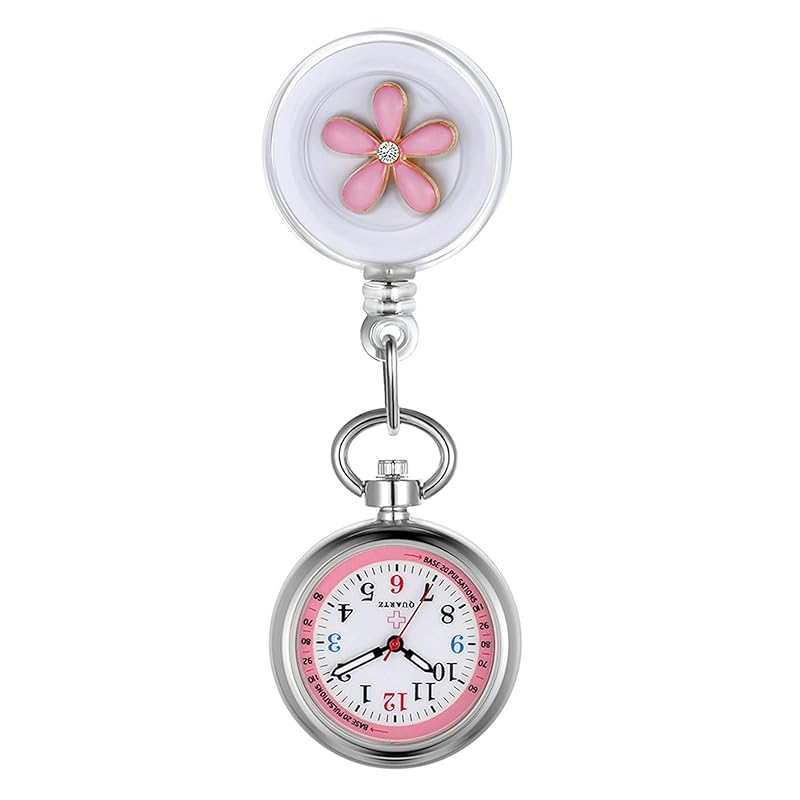 Lancardo nurse watch for nurses pocket watch pocket watch clip type unisex numbers Easy to see ladies petal decoration cute 3 color selection present
Lancardo nurse watch for nurses pocket watch pocket watch clip type unisex numbers Easy to see ladies petal decoration cute 3 color selection present