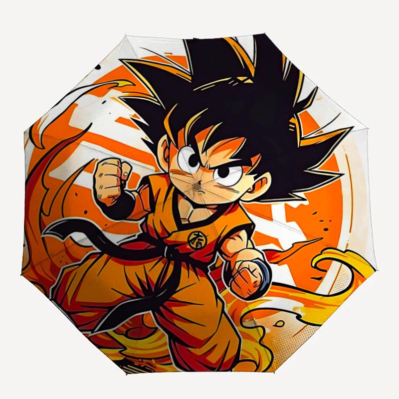 1PC Goku Saiyan Automatic Open/Close Folding Umbrella, Windproof 8 Rib Construction, Lightweight Travel Umbrella for Women/Men, Ideal Gift 0902040
1PC Goku Saiyan Automatic Open/Close Folding Umbrella, Windproof 8 Rib Construction, Lightweight Travel Umbrella for Women/Men, Ideal Gift 0902040