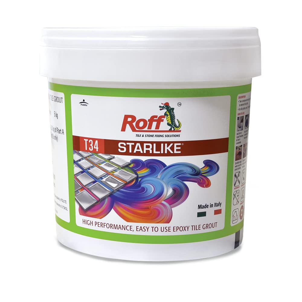 Pidilite Roff Starlike Ivory 1 Kg 2 Component Epoxy Grout Waterproof Tile Joint Filler For Floor Wall Use
Pidilite Roff Starlike Ivory 1 Kg 2 Component Epoxy Grout Waterproof Tile Joint Filler For Floor Wall Use