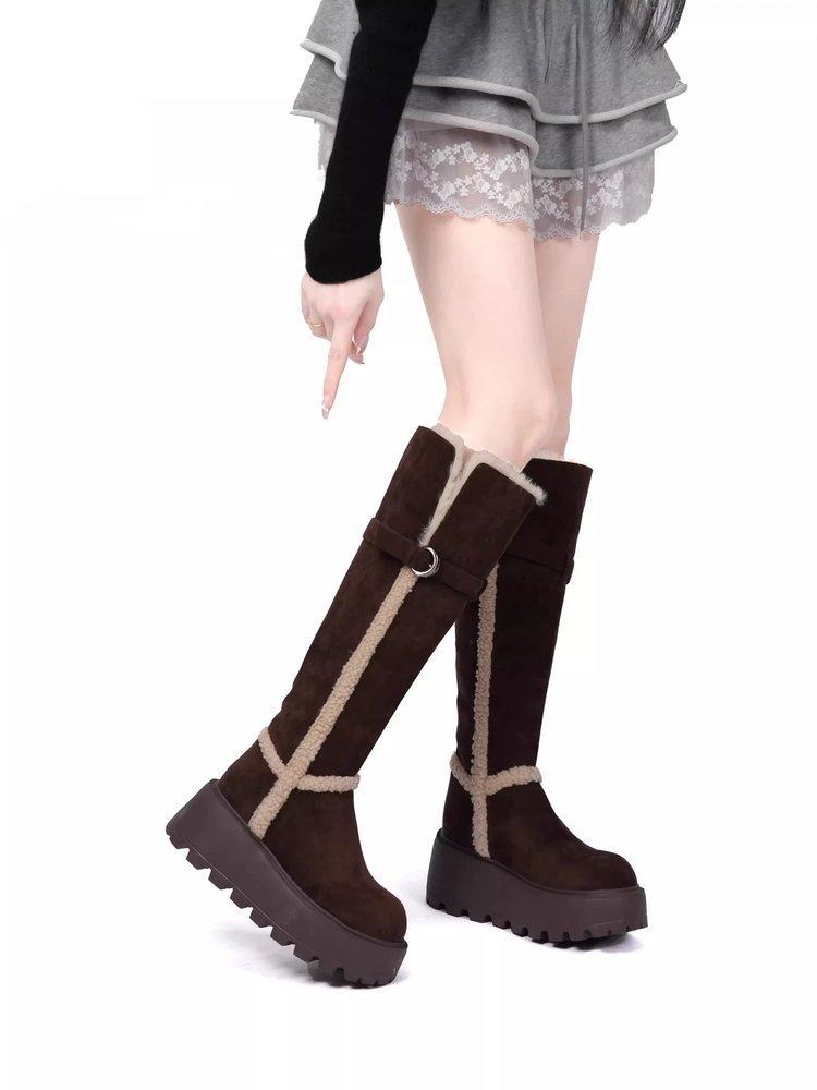 Огромные, красивые~ универсальные, но до колена зимние сапоги 2025 зима новые бархатные женские сапоги два способа носки на толстой подошве теплые высокие 39 коричневый
Огромные, красивые~ универсальные, но до колена зимние сапоги 2025 зима новые бархатные женские сапоги два способа носки на толстой подошве теплые высокие 39 коричневый