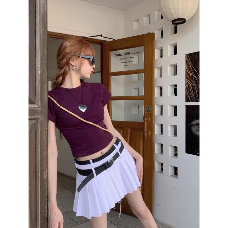 Selected Douyin Women s Summer Raglan Sleeve Slim T-Shirt Extra Large фіолетовий
Selected Douyin Women s Summer Raglan Sleeve Slim T-Shirt Extra Large фіолетовий