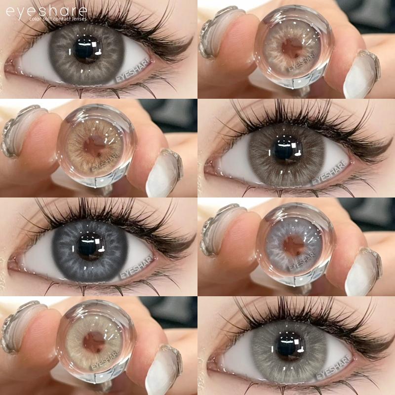 Eyeshare Контактные линзы цветные 2 шт. коричневые натуральные линзы высокого качества годовые красивые зрачки модные контактные линзы для глаз
Eyeshare Контактные линзы цветные 2 шт. коричневые натуральные линзы высокого качества годовые красивые зрачки модные контактные линзы для глаз