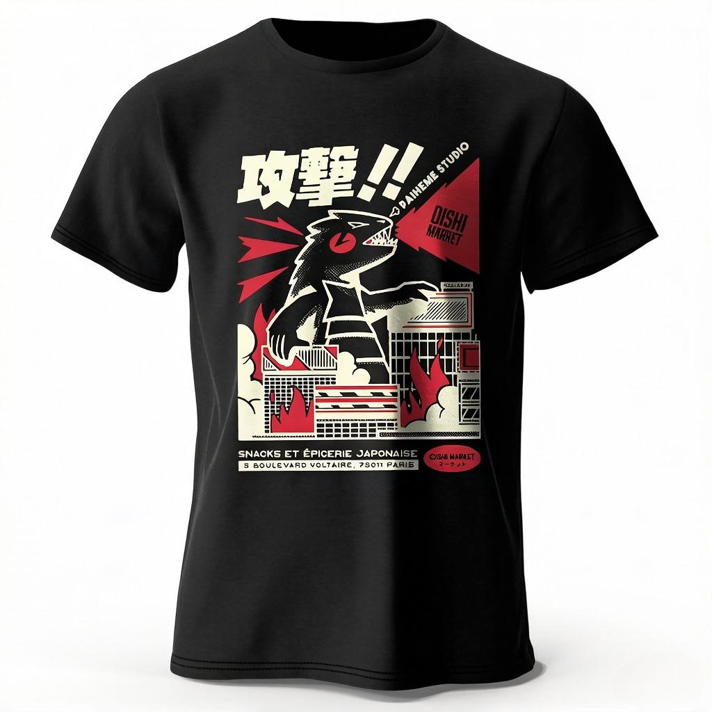 Summer Urban Anime Dinosaur Graphic Tshirt Unique Japanese Cartoon Design for Unisex Women Trendy Streetwear Unisexs Shirts M
Summer Urban Anime Dinosaur Graphic Tshirt Unique Japanese Cartoon Design for Unisex Women Trendy Streetwear Unisexs Shirts M
