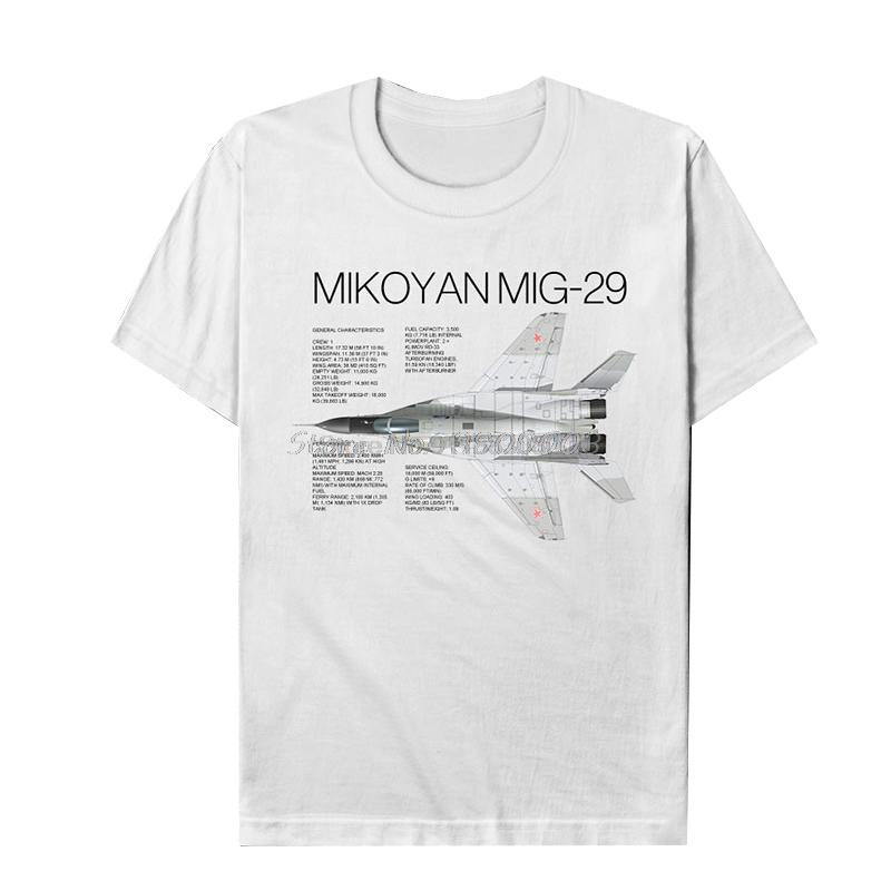 Russian Mikoyan MIG29 Fighter Men TShirt Cotton ONeck Short Sleeve T Shirt Oversized Streetwear Tees S
Russian Mikoyan MIG29 Fighter Men TShirt Cotton ONeck Short Sleeve T Shirt Oversized Streetwear Tees S