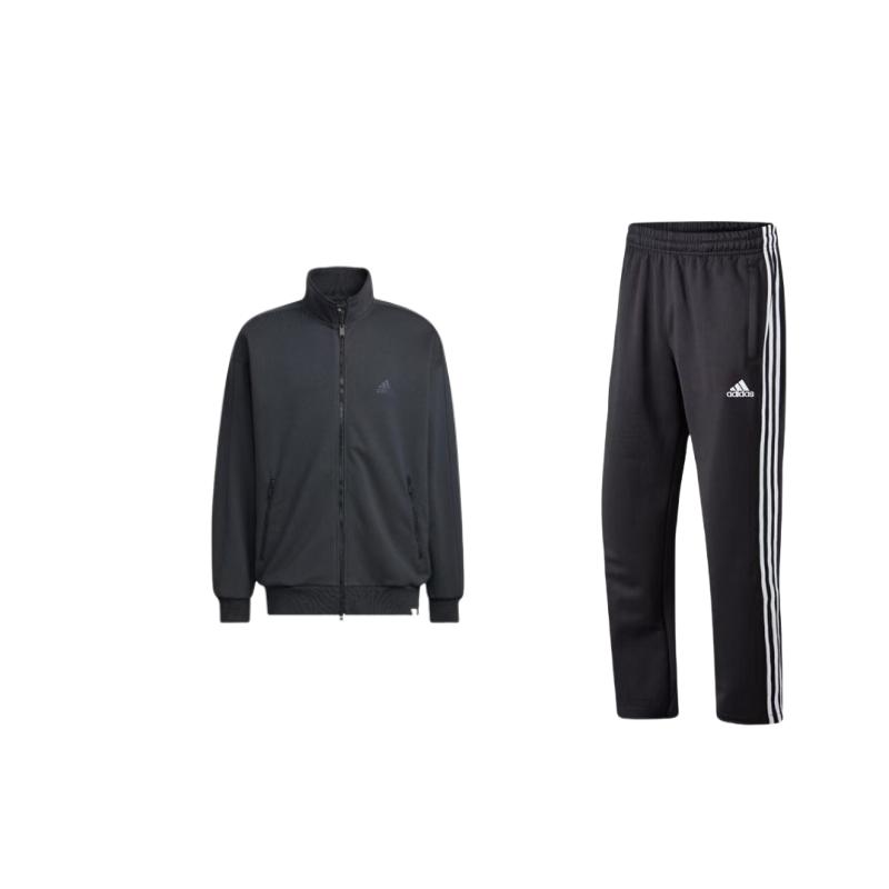 Adidas Comfort Track Jacket Logo Zip Long Sleeve Jacket Striped Design Mid Waist Elastic Pants Casual Sports Set Men Jackets, Pants TR30PR+IK3464 S
Adidas Comfort Track Jacket Logo Zip Long Sleeve Jacket Striped Design Mid Waist Elastic Pants Casual Sports Set Men Jackets, Pants TR30PR+IK3464 S