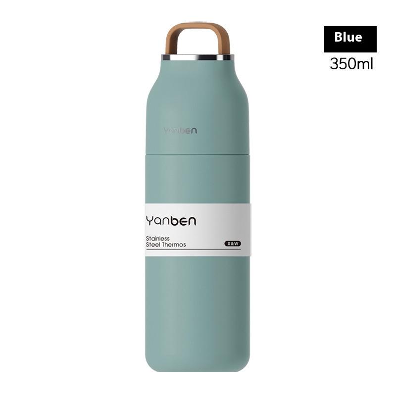 New Type of Insulated Cup for Men Women Simple and Fashionable High Appearance Level Stainless Steel Outdoor Portable Water Cup 350ml ціан
New Type of Insulated Cup for Men Women Simple and Fashionable High Appearance Level Stainless Steel Outdoor Portable Water Cup 350ml ціан