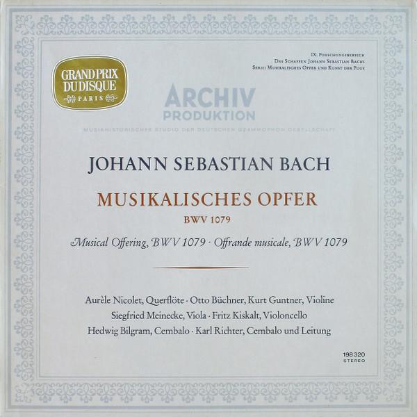 LP Record JOHANN SEBASTIAN BACH - Musikalisches Opfer BWV 1079 = Musi 198320 Archiv Produkti Germany Classical Used
LP Record JOHANN SEBASTIAN BACH - Musikalisches Opfer BWV 1079 = Musi 198320 Archiv Produkti Germany Classical Used