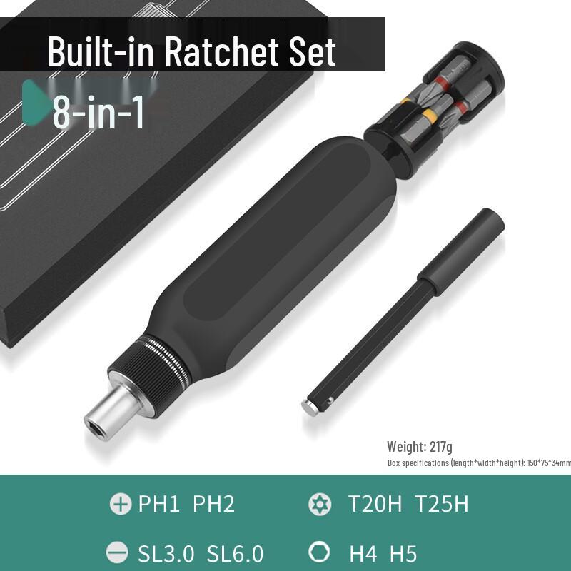 Alliance 8-in-1 Precision Ratchet Screwdriver Set
Alliance 8-in-1 Precision Ratchet Screwdriver Set