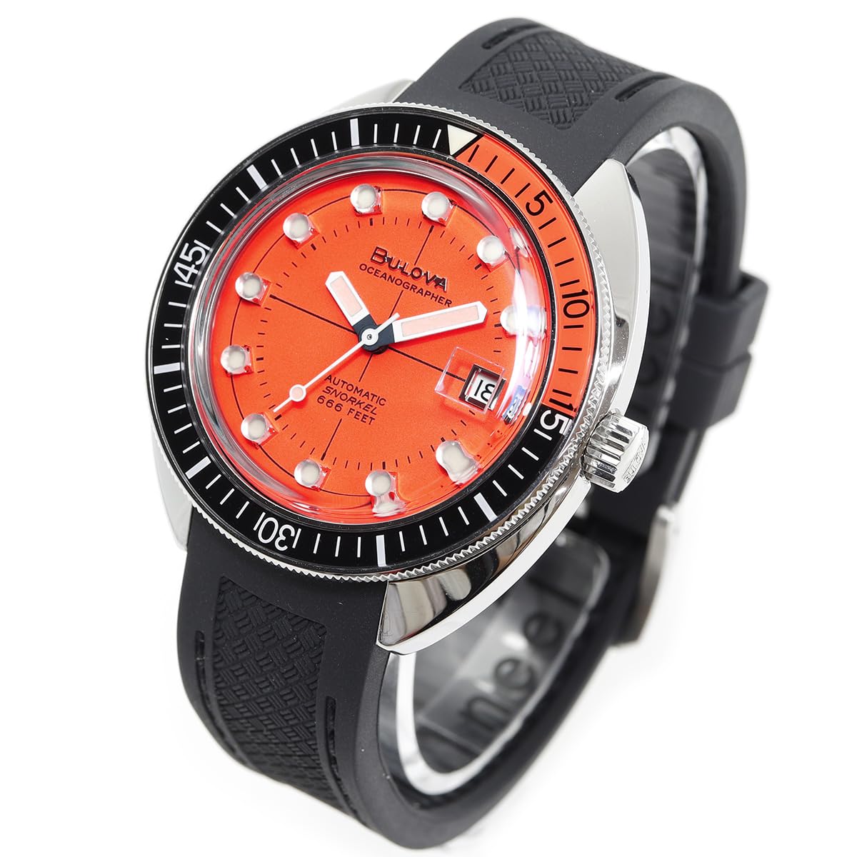 BULOVA 96B350 Men s Automatic Diver Archive Series Archives Series Oceanographer Devil Diver Ocea...
BULOVA 96B350 Men s Automatic Diver Archive Series Archives Series Oceanographer Devil Diver Ocea...