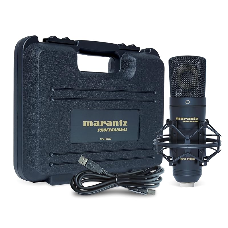 Marantz Pro Professional) USB microphone condenser microphone gaming Telework DAW recording For distribution recording shock mount Storage case
Marantz Pro Professional) USB microphone condenser microphone gaming Telework DAW recording For distribution recording shock mount Storage case