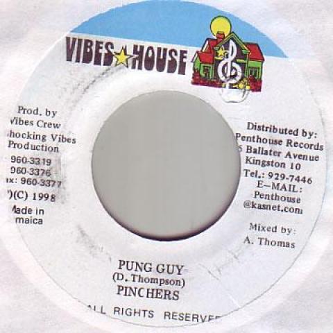 7-дюймовые ПИНЧЕРЫ для пластинок - Pung Guy none Vibes House 1998 Ямайка Регги, Ска и Даб
7-дюймовые ПИНЧЕРЫ для пластинок - Pung Guy none Vibes House 1998 Ямайка Регги, Ска и Даб