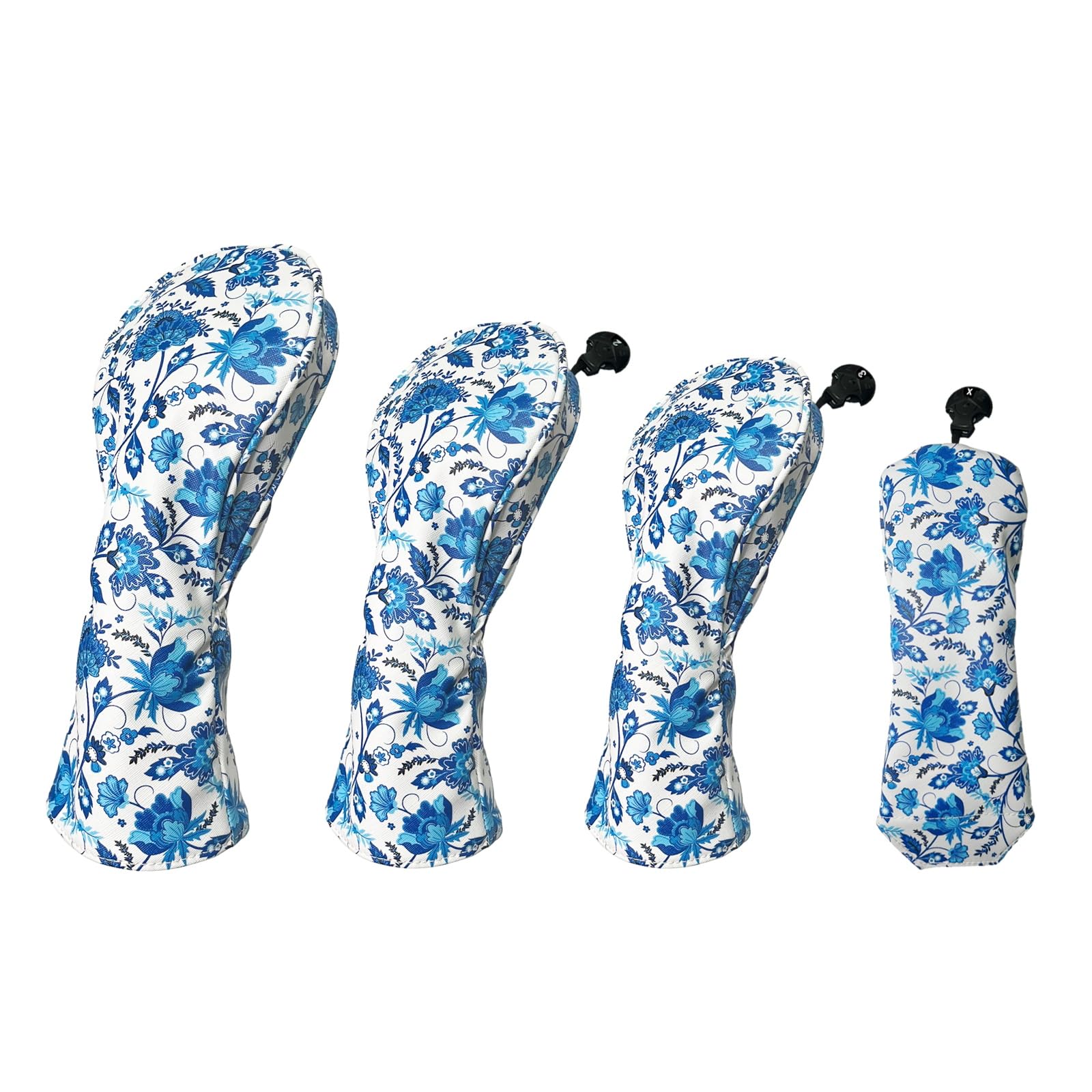 Andux 4 Pieces Blue and White Porcelain Pattern PU Golf Wooden Club Head Cover 460cc Driver Cover Long Neck
Andux 4 Pieces Blue and White Porcelain Pattern PU Golf Wooden Club Head Cover 460cc Driver Cover Long Neck