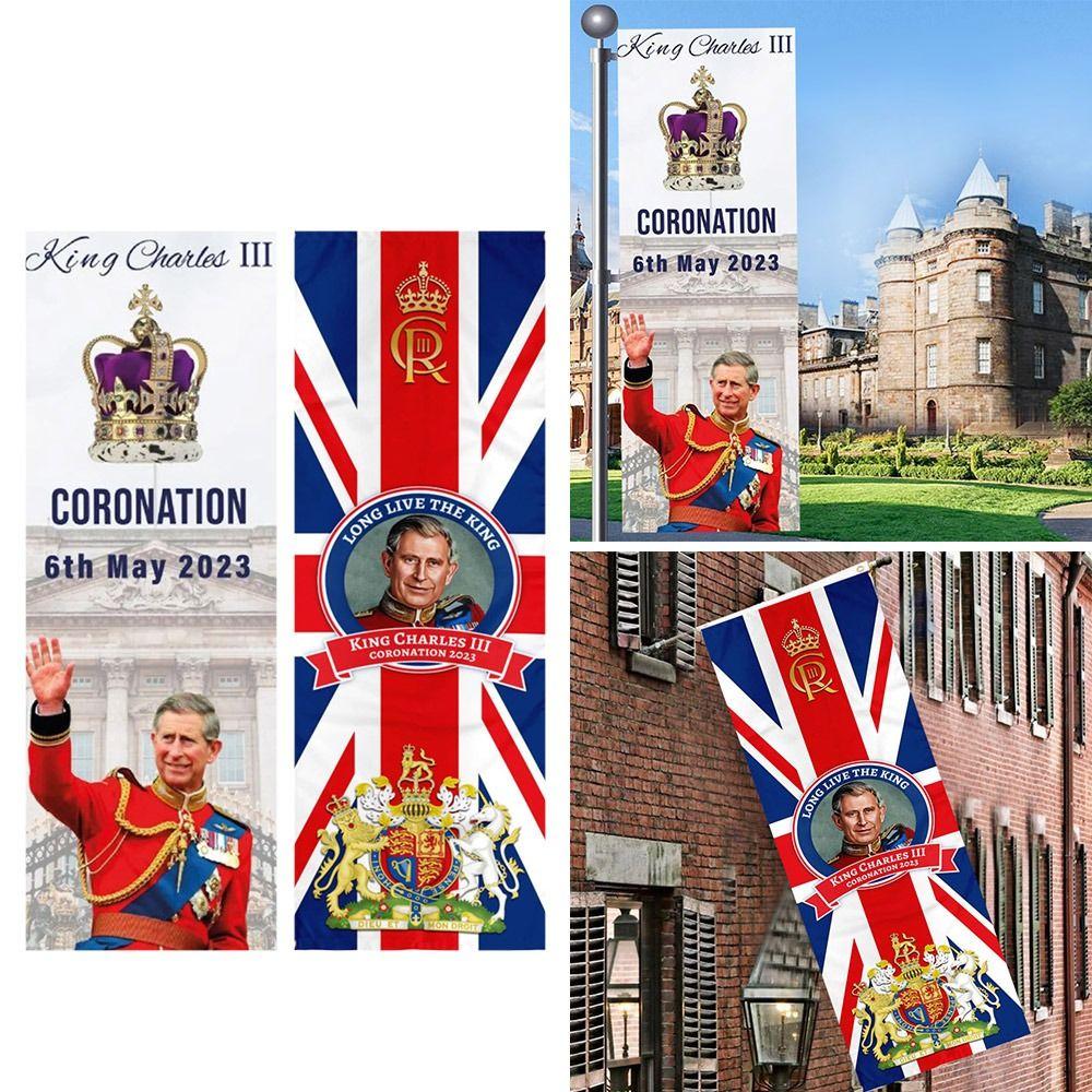 Великобритания Король Празднование Знамени Короля Карла III Флаг Коронации Принца Чарльза Бантинг Коронации
Великобритания Король Празднование Знамени Короля Карла III Флаг Коронации Принца Чарльза Бантинг Коронации