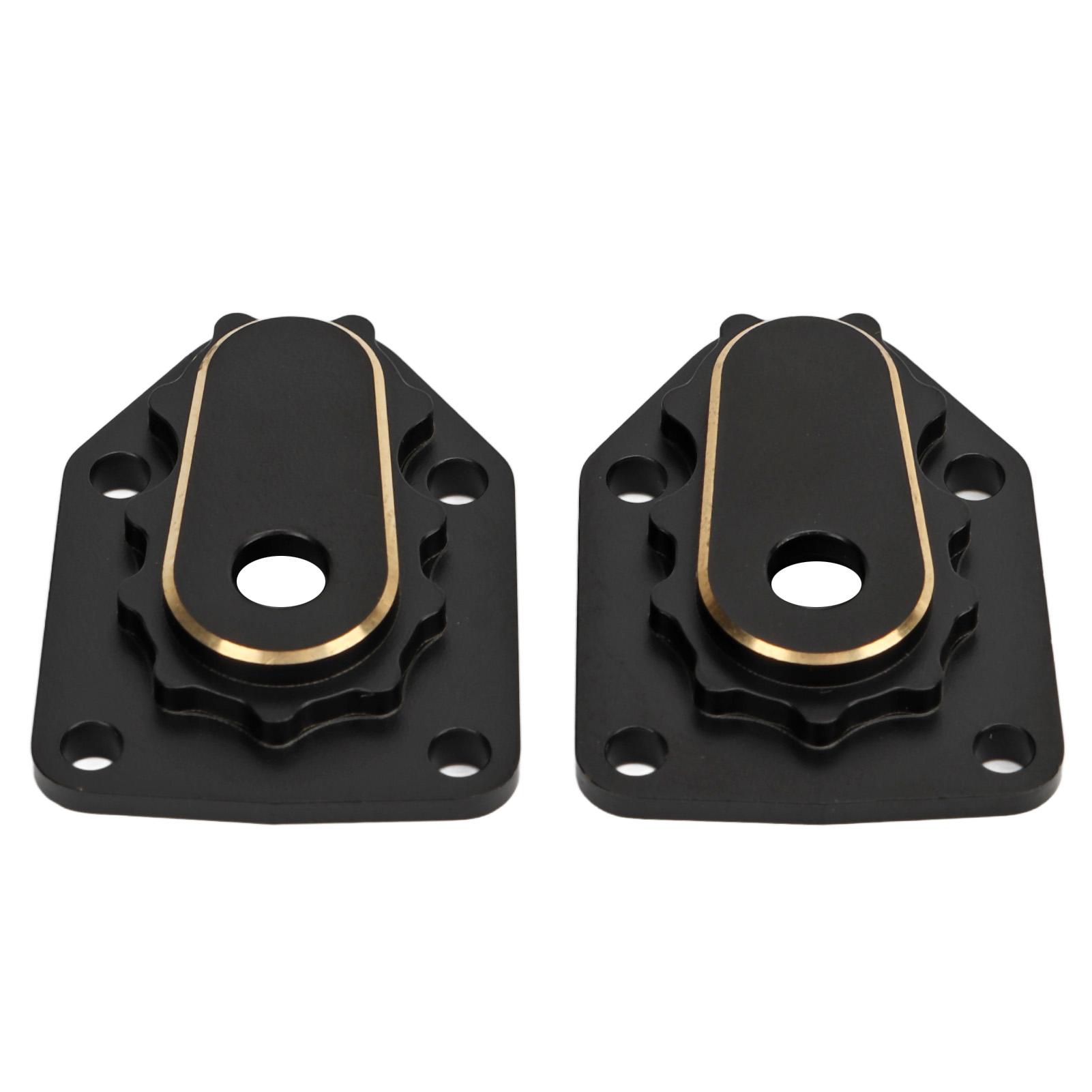 2PCS RC Steering Knuckle Portal Covers Brass Outer Portal Drive Housing Cover for Axial 1/18 UTB18 Capra RC Track Car Black
2PCS RC Steering Knuckle Portal Covers Brass Outer Portal Drive Housing Cover for Axial 1/18 UTB18 Capra RC Track Car Black