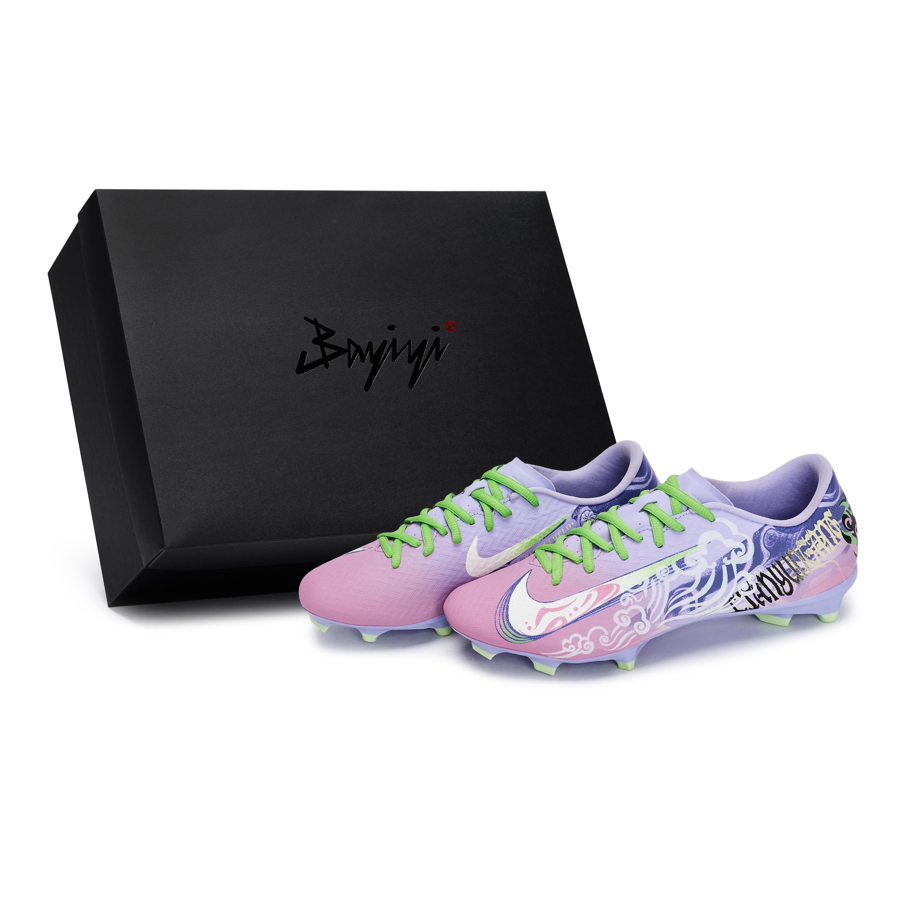 Nike Mercurial Vapor 16 Abrasion Resistant Soccer Shoes Unisex Black Gray Purple Green HF1604-500(Team80-SBOX) 44.5
Nike Mercurial Vapor 16 Abrasion Resistant Soccer Shoes Unisex Black Gray Purple Green HF1604-500(Team80-SBOX) 44.5