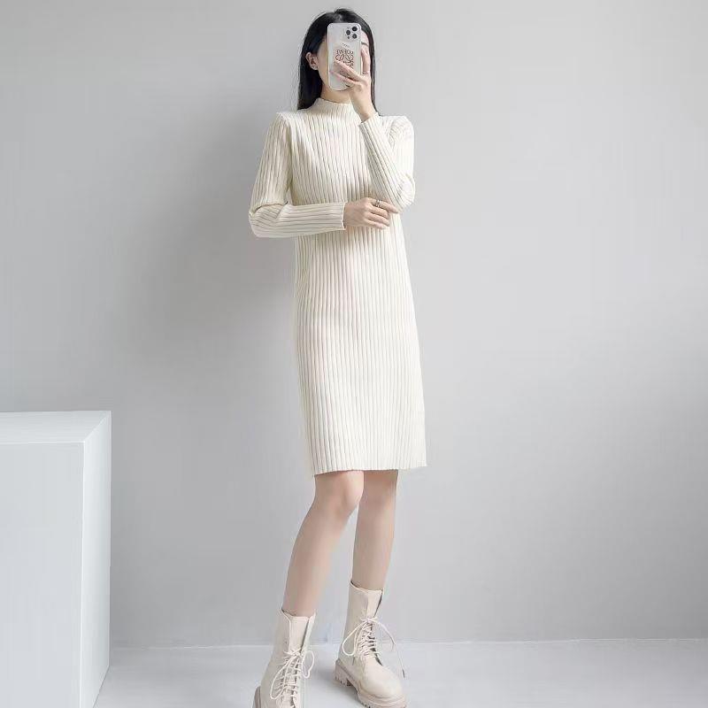 Women s 2025 Autumn/Winter Loose Knit Half-High Neck Dress XL (recommended for 120-135 jin)
Women s 2025 Autumn/Winter Loose Knit Half-High Neck Dress XL (recommended for 120-135 jin)