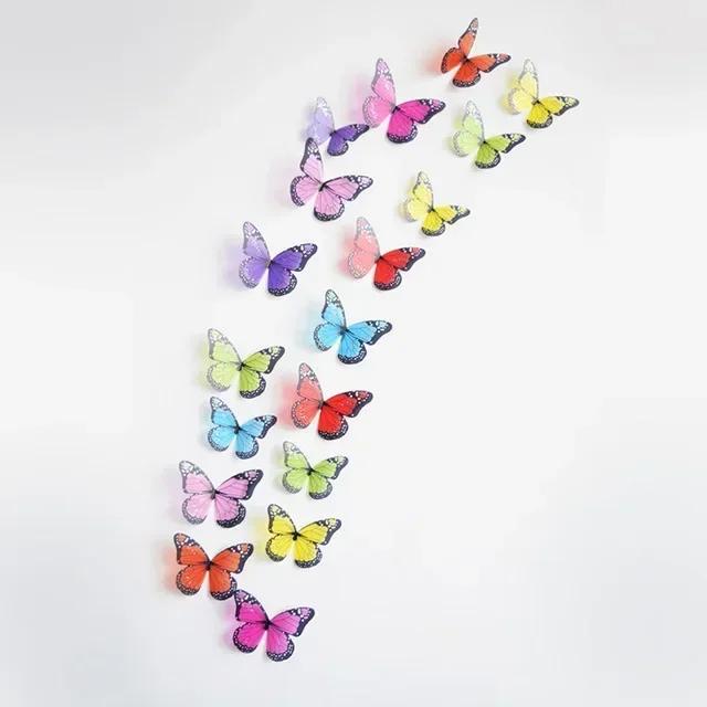 New 18pcs/lot Personalized 3D Crystal Butterfly Self-adhesive Wall Stickers for Home Decoration Party and Holiday Arrange Props
New 18pcs/lot Personalized 3D Crystal Butterfly Self-adhesive Wall Stickers for Home Decoration Party and Holiday Arrange Props