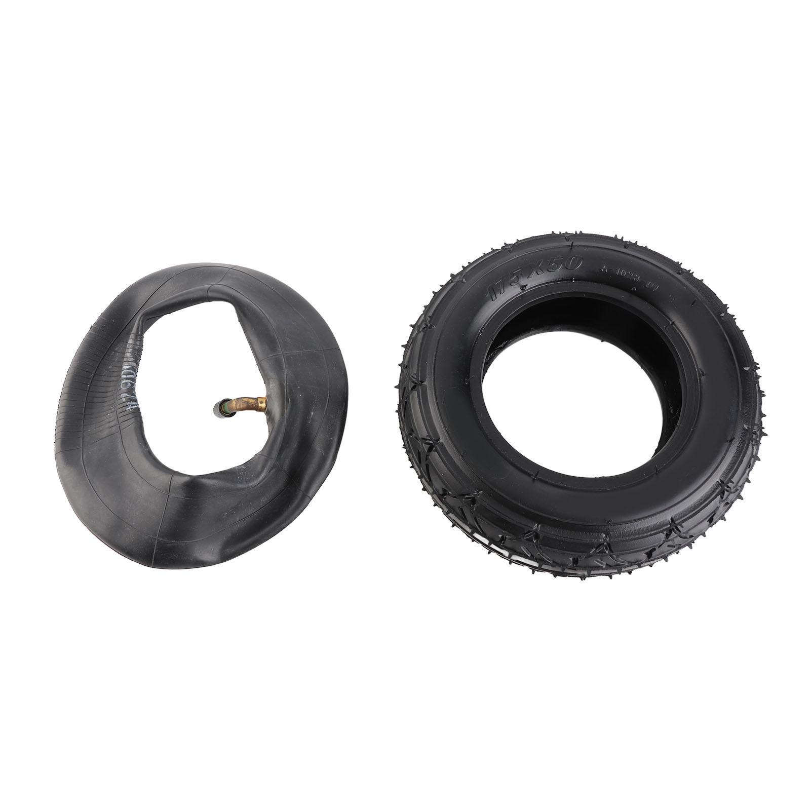 175x50 Electric Scooter Tire Set 7in Rubber Wheel Tyre Strong Grip Anti Slip Easy Installation
175x50 Electric Scooter Tire Set 7in Rubber Wheel Tyre Strong Grip Anti Slip Easy Installation
