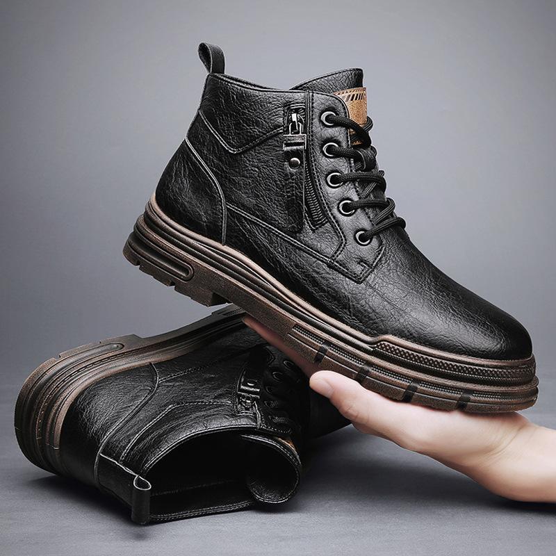 Men s big-headed men s shoes Martin boots 2025 new autumn and winter warm and fleece non-slip outdoor sports boots 39 кофейный
Men s big-headed men s shoes Martin boots 2025 new autumn and winter warm and fleece non-slip outdoor sports boots 39 кофейный