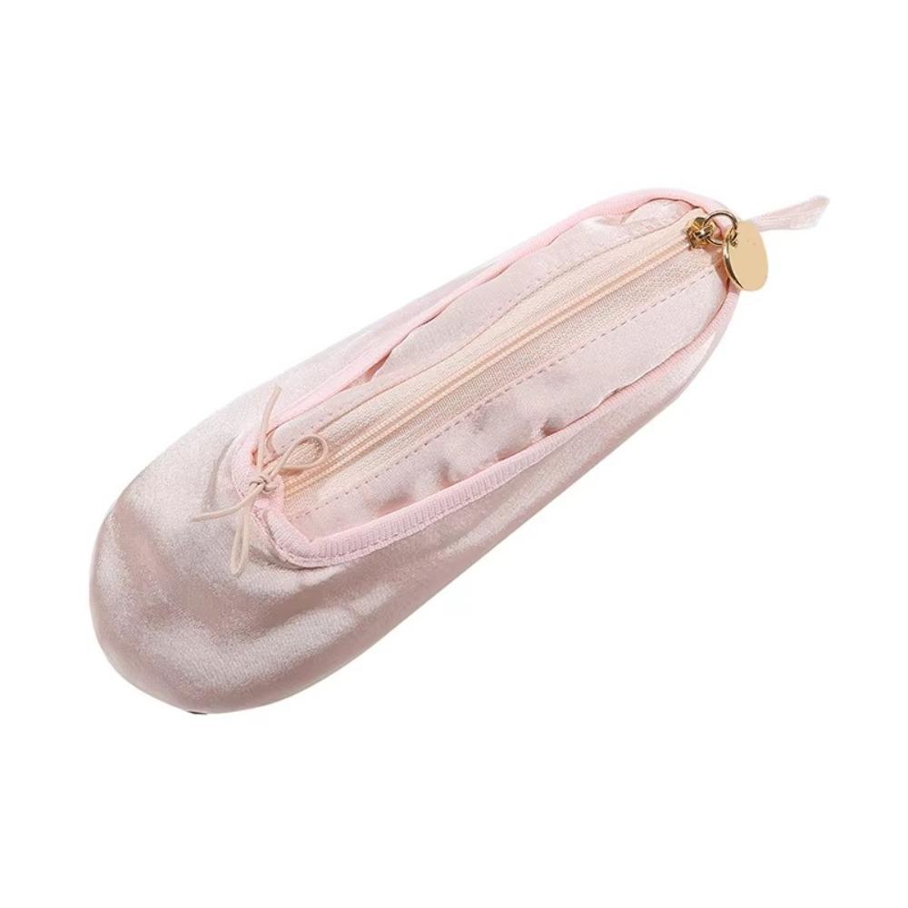 Handmade Ballet Shoes Storage Bag Durable Travel Zipper Cosmetic Bags Women рожевий
Handmade Ballet Shoes Storage Bag Durable Travel Zipper Cosmetic Bags Women рожевий