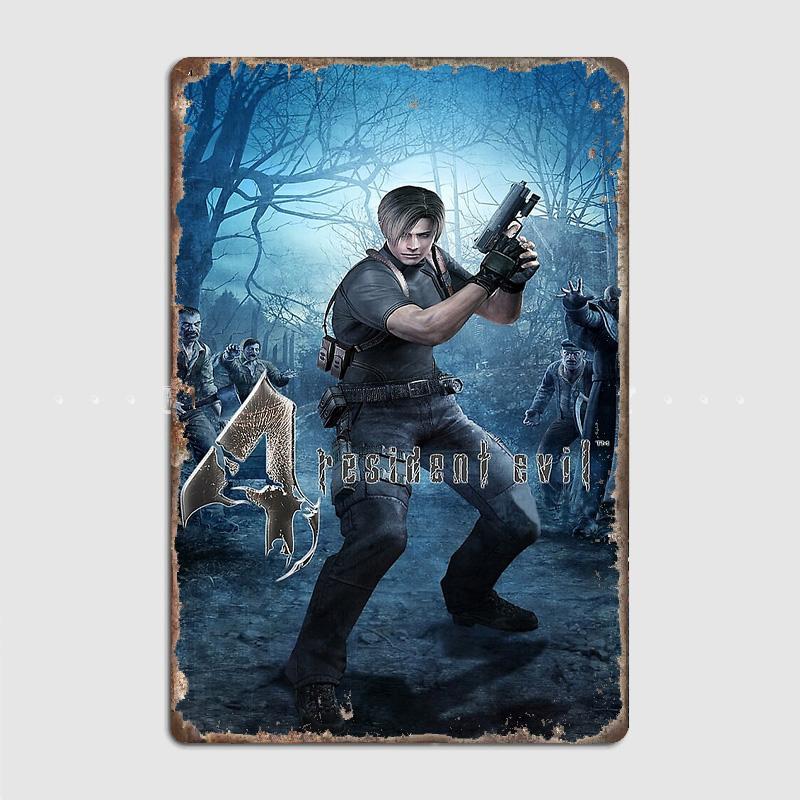 Ретро Resident Evil 4 Леон Классический Постер Металлическая Табличка Постеры Авто Клуб Бар Интерьер Спальня Настенное Искусство Домашний Декор Украшение Комнаты 20x30cm(7.8x11.8inch)
Ретро Resident Evil 4 Леон Классический Постер Металлическая Табличка Постеры Авто Клуб Бар Интерьер Спальня Настенное Искусство Домашний Декор Украшение Комнаты 20x30cm(7.8x11.8inch)