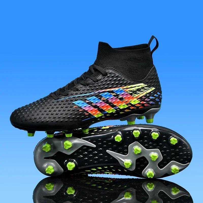 New Men Soccer Shoes Unisex Futsal Match Sport TF/FG Football Boots Wholesale Training Soccer Cleats Professional Ultralight 32
New Men Soccer Shoes Unisex Futsal Match Sport TF/FG Football Boots Wholesale Training Soccer Cleats Professional Ultralight 32