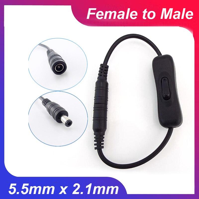 Кабель питания постоянного тока, кнопка включения/выключения, разъем 5,5 х 2,1 мм, адаптер «папа-мама» для контроллера светодиодной ленты
Кабель питания постоянного тока, кнопка включения/выключения, разъем 5,5 х 2,1 мм, адаптер «папа-мама» для контроллера светодиодной ленты