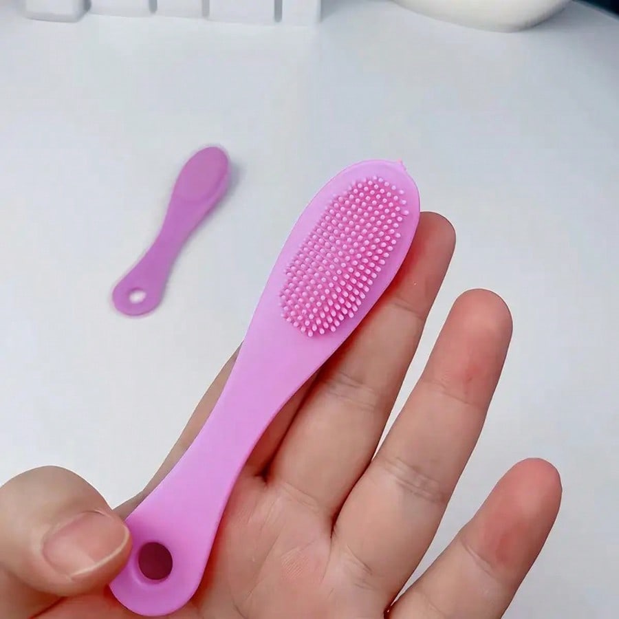 Soft Silicone Nose Brush, Finger Shaped Soft Silicone Nose Brush, Used for Deep Facial Cleaning, Blackhead Removal, Nose Brush, Exfoliating фиолетовый
Soft Silicone Nose Brush, Finger Shaped Soft Silicone Nose Brush, Used for Deep Facial Cleaning, Blackhead Removal, Nose Brush, Exfoliating фиолетовый