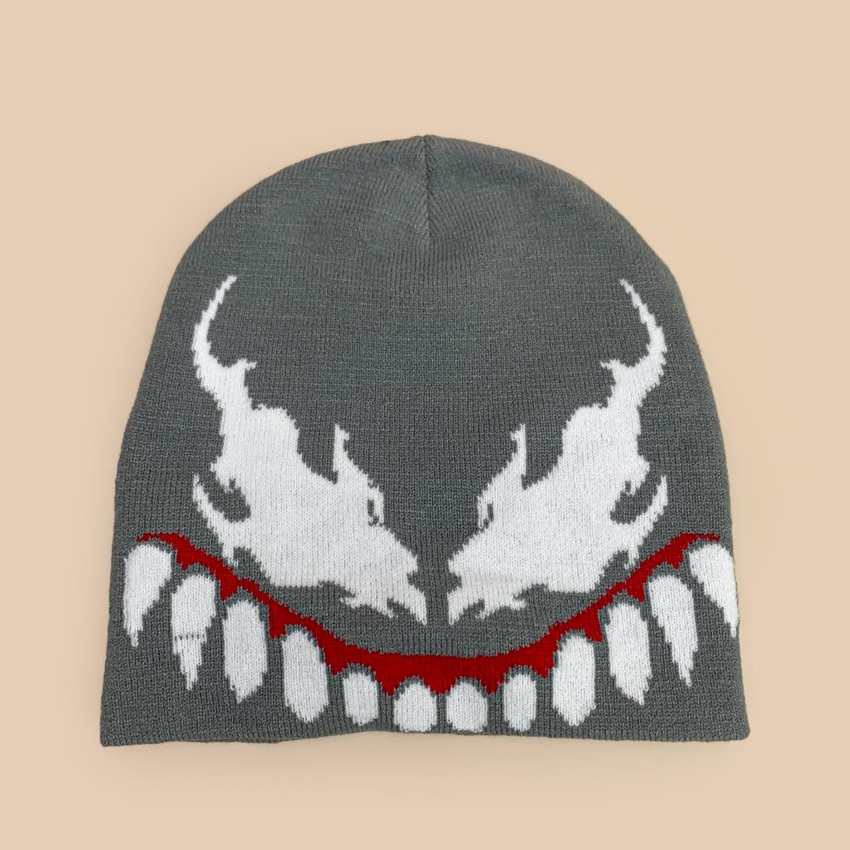 European American style Jacquard Grimace Knitted Hats New Men Women Warm Street Fashion Personal Versatile Rap Hip-hop Beanies 54-60cm
European American style Jacquard Grimace Knitted Hats New Men Women Warm Street Fashion Personal Versatile Rap Hip-hop Beanies 54-60cm