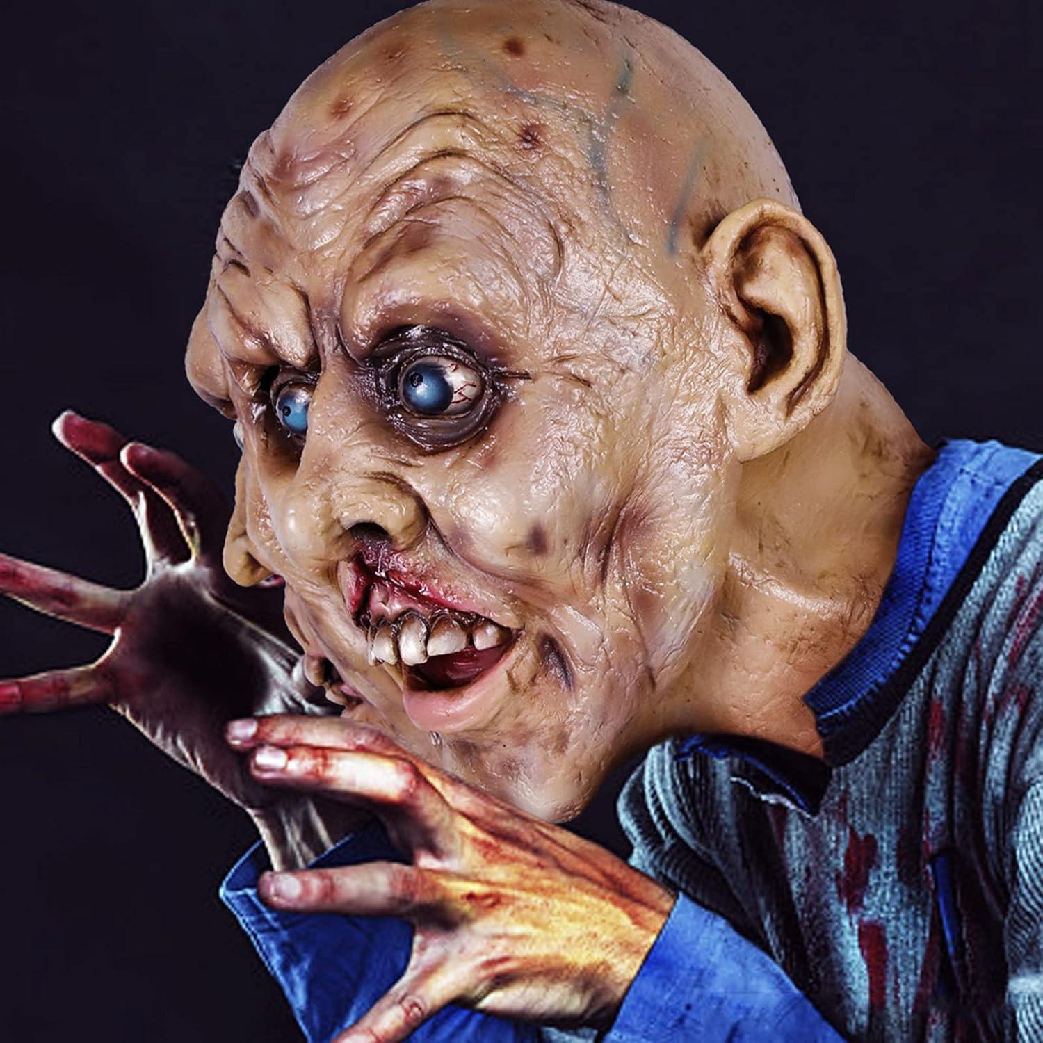 Terrifying double-faced zombie mask One size fits all adults бежевый
Terrifying double-faced zombie mask One size fits all adults бежевый