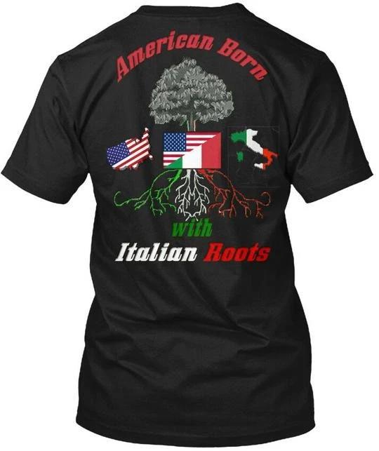 Рожденный в Америке, Итальянские Корни - С Футболкой T shirt Сделано в США Размеры от S до 5XL 3XL
Рожденный в Америке, Итальянские Корни - С Футболкой T shirt Сделано в США Размеры от S до 5XL 3XL