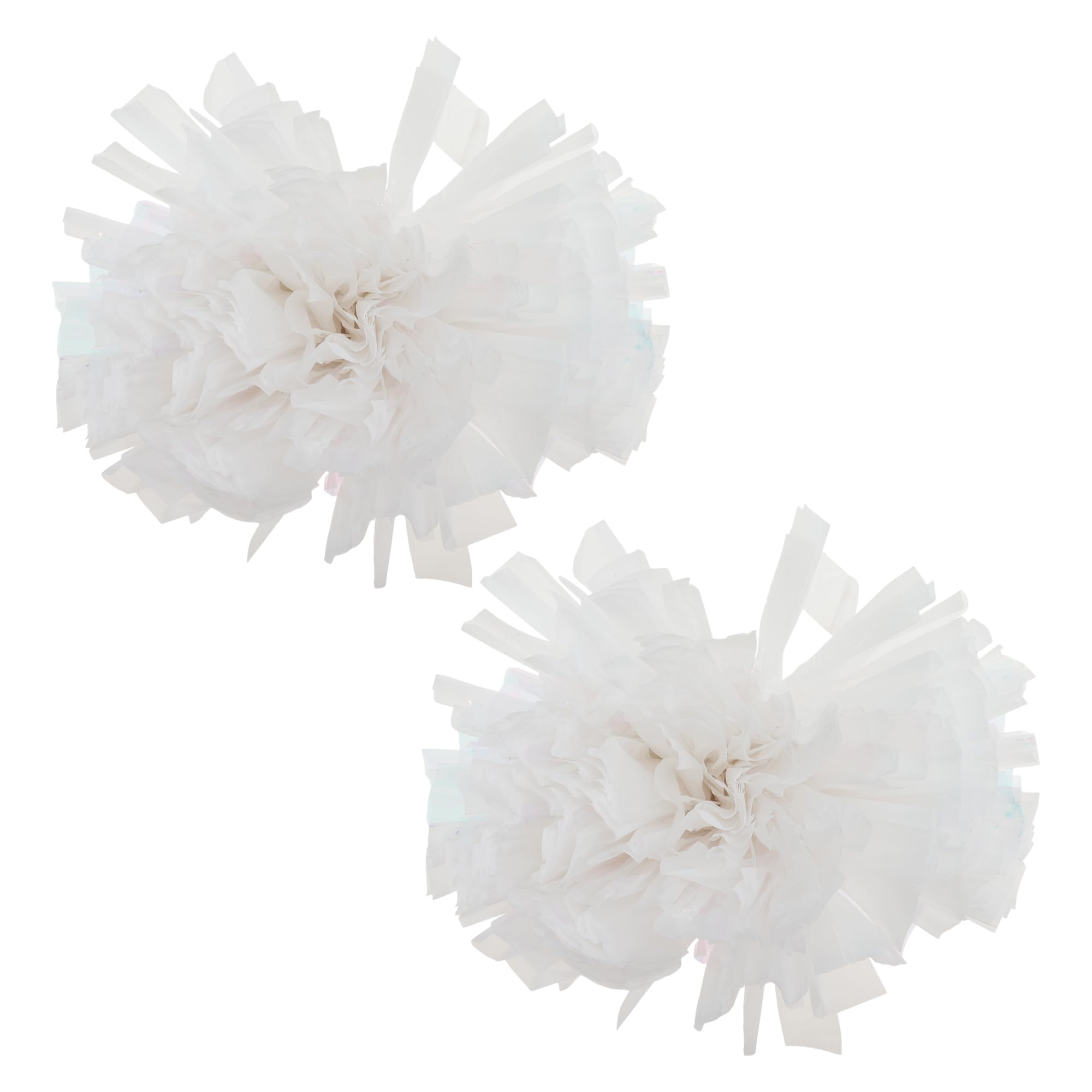 CAPASTEC 2 Pieces Cheerleading Pom Poms Cheerleader Pom Poms with Rings 30cm Cheer Pom Poms for Sports Team Spirit Cheering Colorful White білий
CAPASTEC 2 Pieces Cheerleading Pom Poms Cheerleader Pom Poms with Rings 30cm Cheer Pom Poms for Sports Team Spirit Cheering Colorful White білий