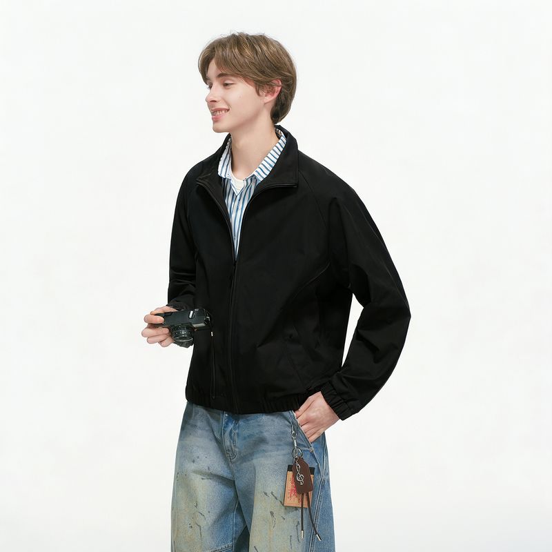 Dream Made American-Style Deconstructed Silhouette Flight Instructor Jacket for Men, Autumn Short Windbreaker Jacket for Boys Black 2XL
Dream Made American-Style Deconstructed Silhouette Flight Instructor Jacket for Men, Autumn Short Windbreaker Jacket for Boys Black 2XL