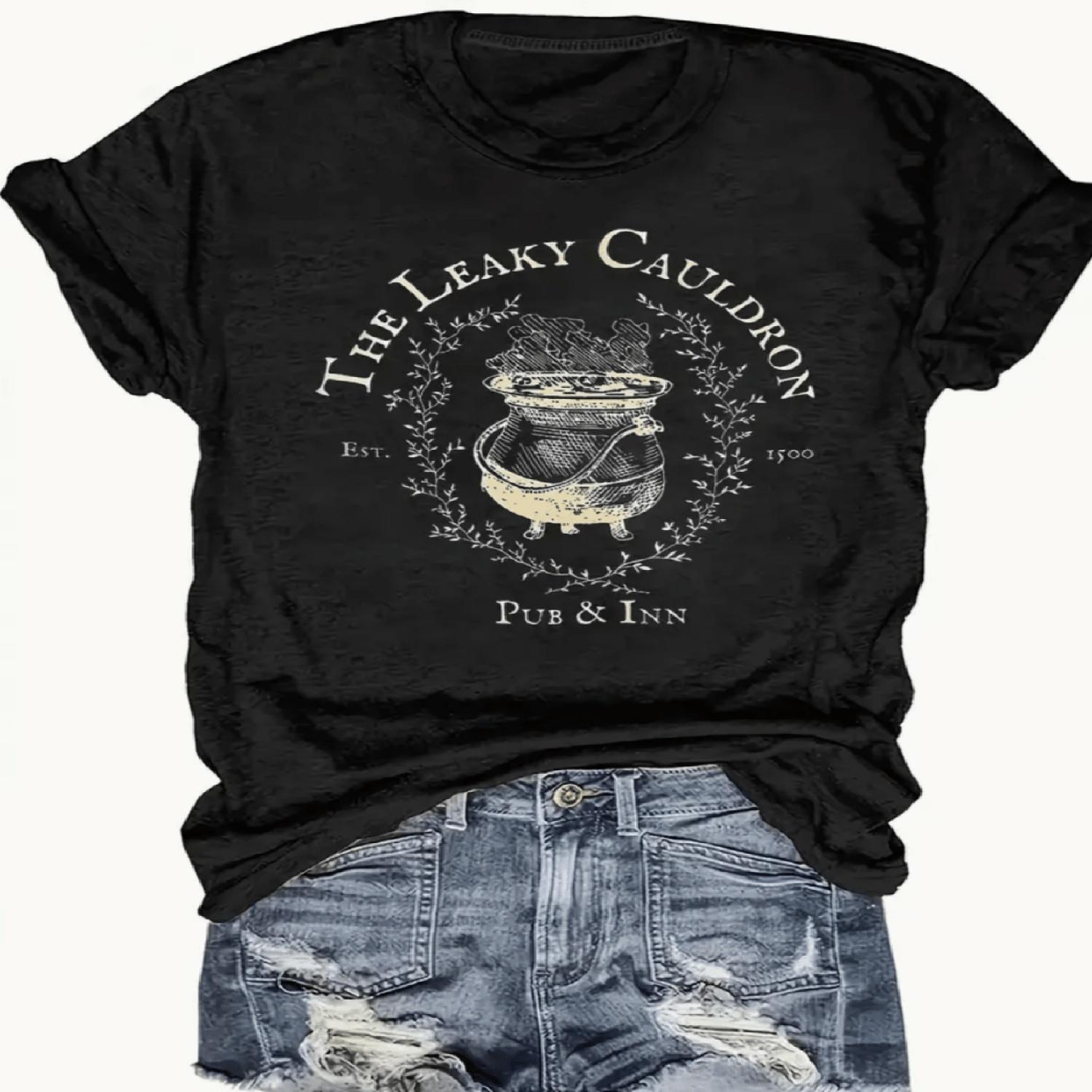 Jar & Letter Print Crew Neck Short Sleeve T-Shirt For Women, Casual Summer Tops XXXXXL
Jar & Letter Print Crew Neck Short Sleeve T-Shirt For Women, Casual Summer Tops XXXXXL