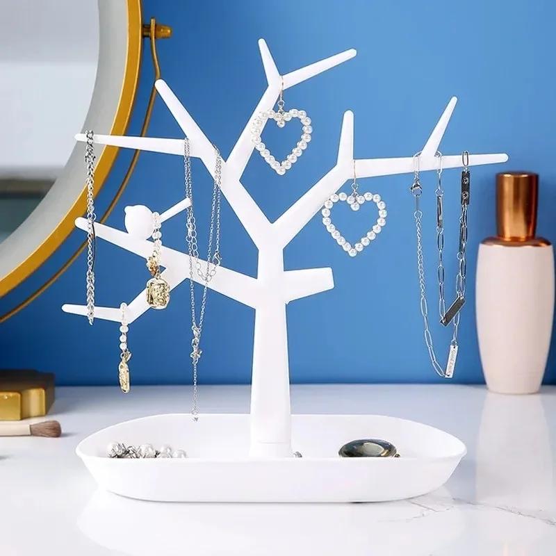 2025 New Plastic Jewelry Bird Tree Display Stand Holder Fashion Organizer Tower for Earring Necklace Ring Bracelet Rack білий
2025 New Plastic Jewelry Bird Tree Display Stand Holder Fashion Organizer Tower for Earring Necklace Ring Bracelet Rack білий