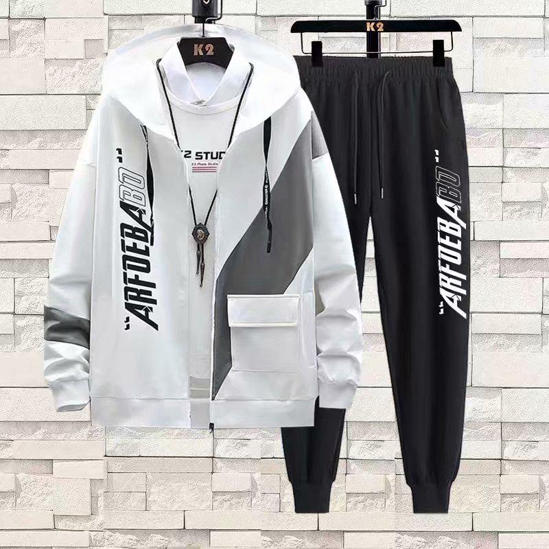 2025 Men s Stylish Spring/Autumn Sweater and Jacket Set - Handsome Youth Sports Two-Piece L
2025 Men s Stylish Spring/Autumn Sweater and Jacket Set - Handsome Youth Sports Two-Piece L